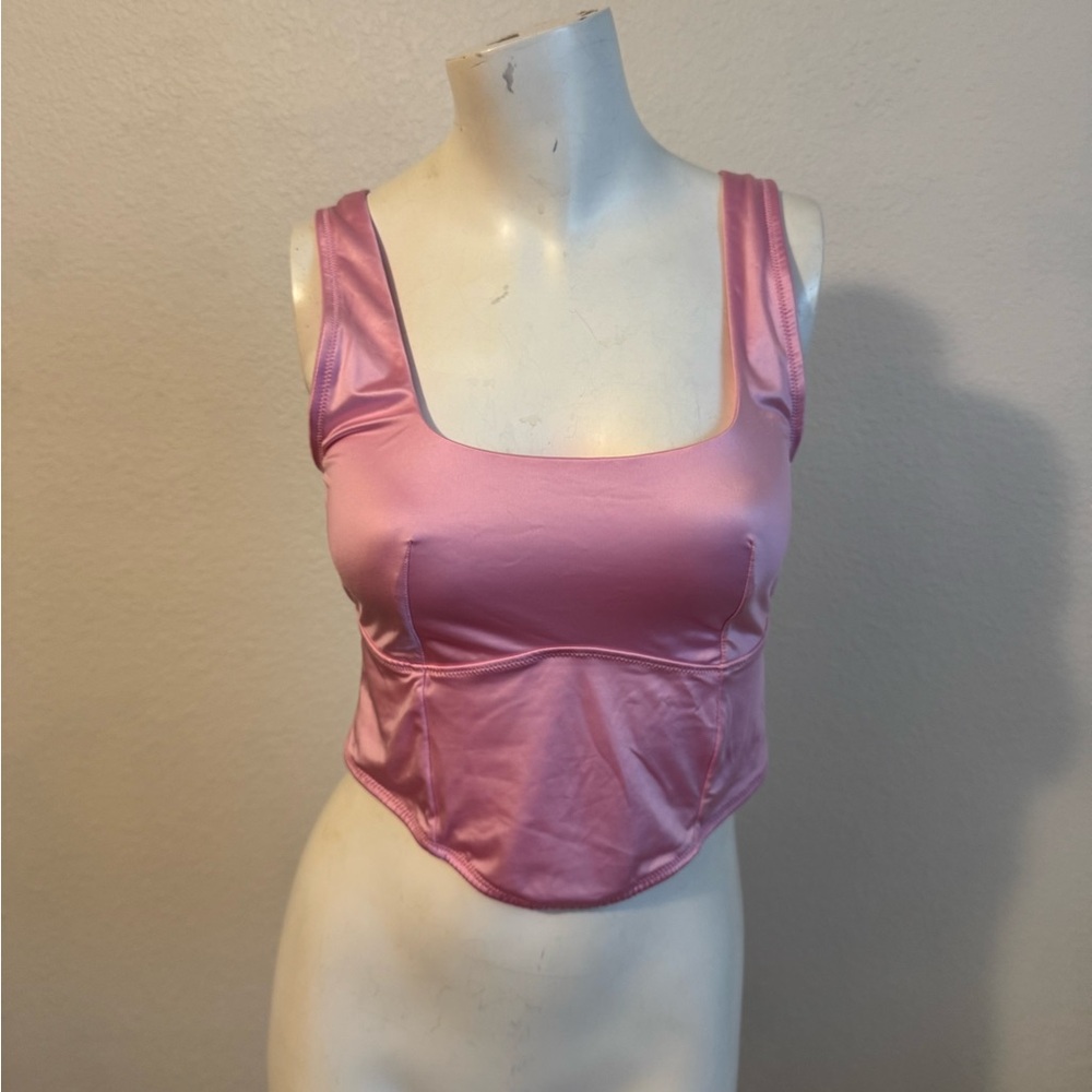 Colsie Pink Crop Top